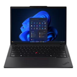 LENOVO LAPTOP Thinkpad T14 14'' Ultra7-255U 16Go 512Go SSD Windows 11 Pro Noir 36 Mois