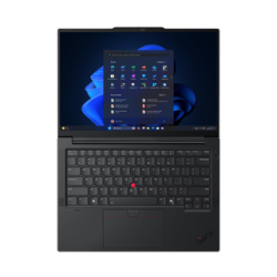 LENOVO LAPTOP Thinkpad E14 G7 LNL 14'' Intel u7-256V 16 Go 512 Go SSD Freedos Noir 24M Topload Case