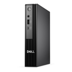 DELL DESKTOP Pro Micro QCM1250 Ultra 5-235T 8Go 512Go SSD Ubuntu Noir 36 Mois