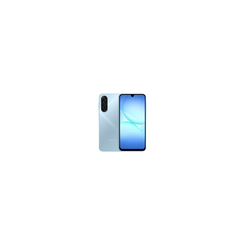 SAMSUNG Android A17 5G 6,7'' Exynos-1330 4Go 128Go 5G DS Cam av 13 Mpx Cam ar 50Mpx Bleu Ciel 12M